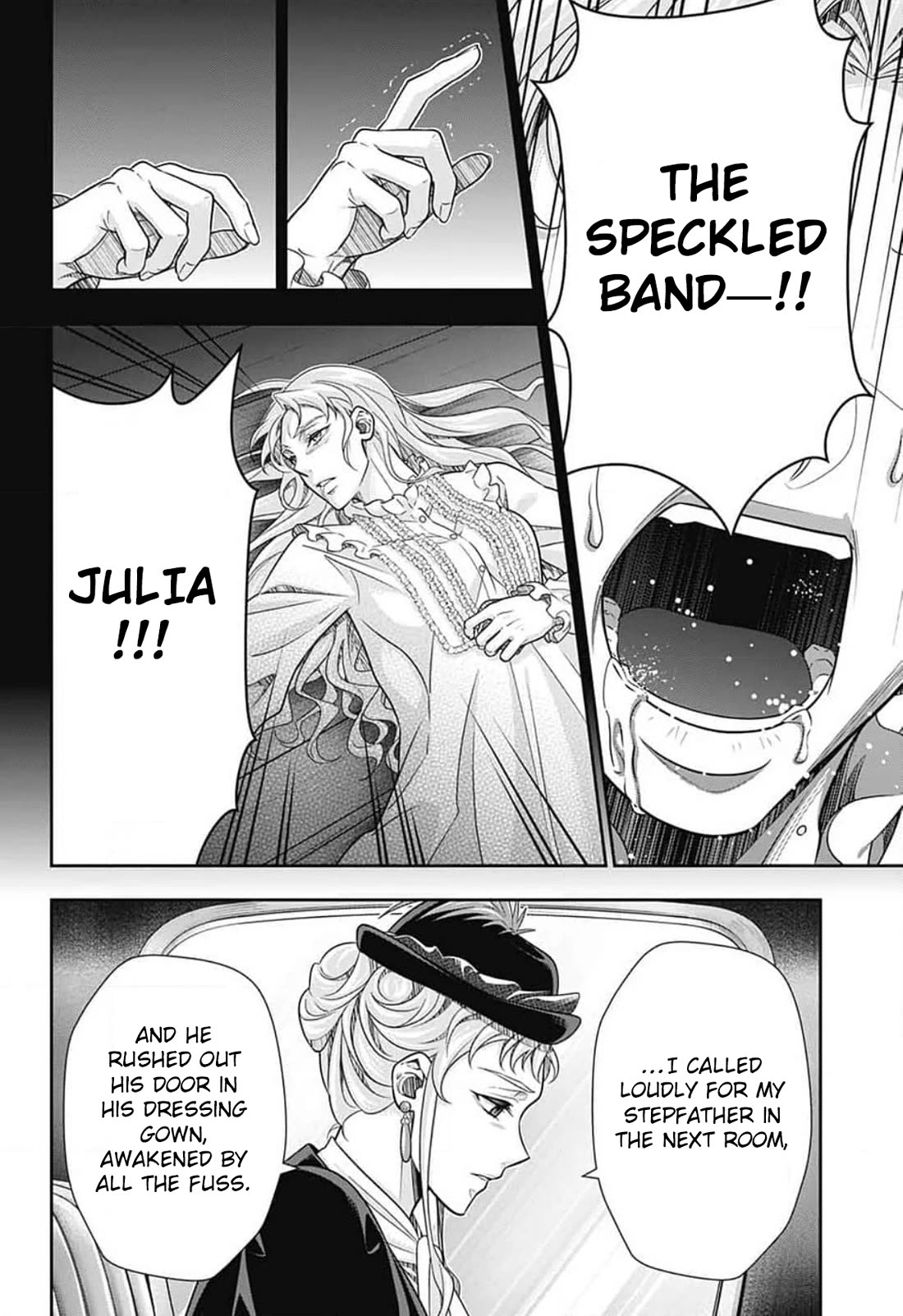 Yukoku no Moriarty Chapter 80 page 25 - Chapter 80: The Adventure of the Speckled Band, Act 2