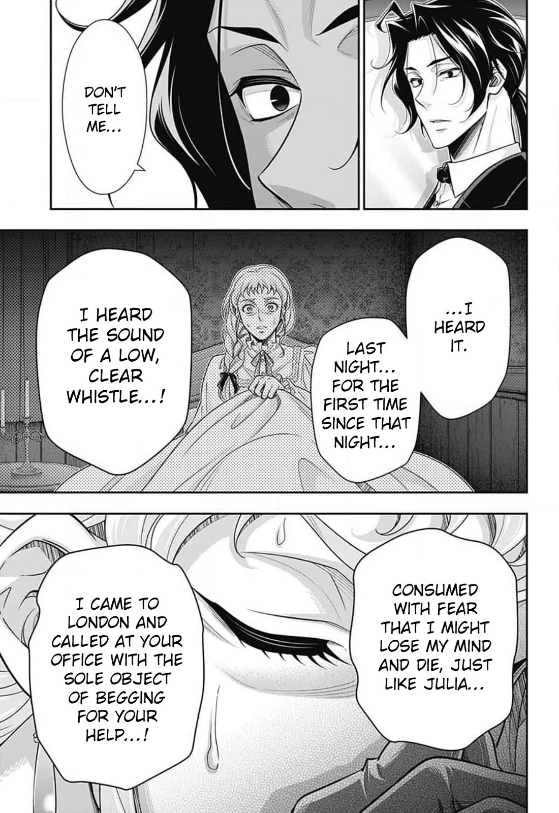 Yukoku no Moriarty Chapter 80 page 28 - Chapter 80: The Adventure of the Speckled Band, Act 2