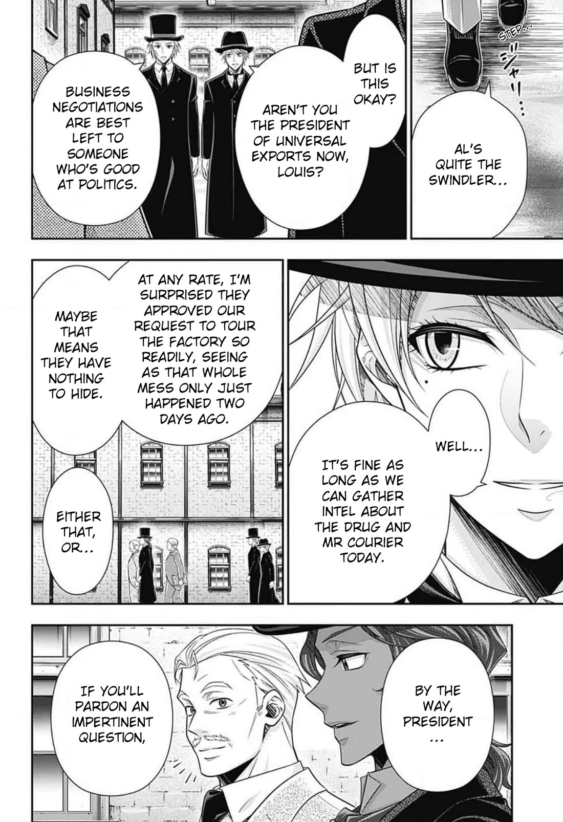 Yukoku no Moriarty Chapter 80 page 33 - Chapter 80: The Adventure of the Speckled Band, Act 2