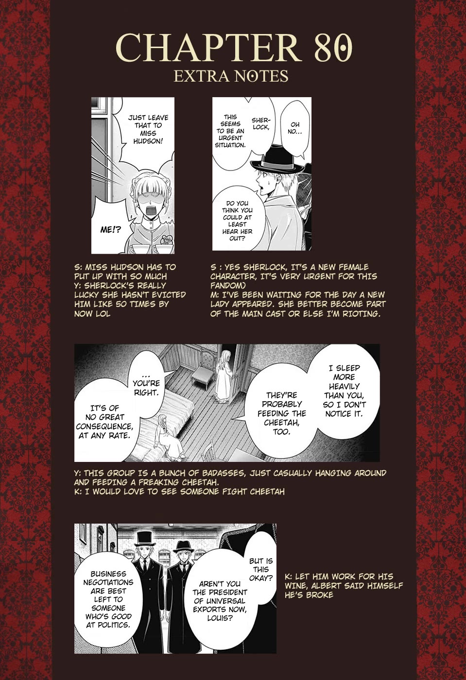 Yukoku no Moriarty Chapter 80 page 37 - Chapter 80: The Adventure of the Speckled Band, Act 2