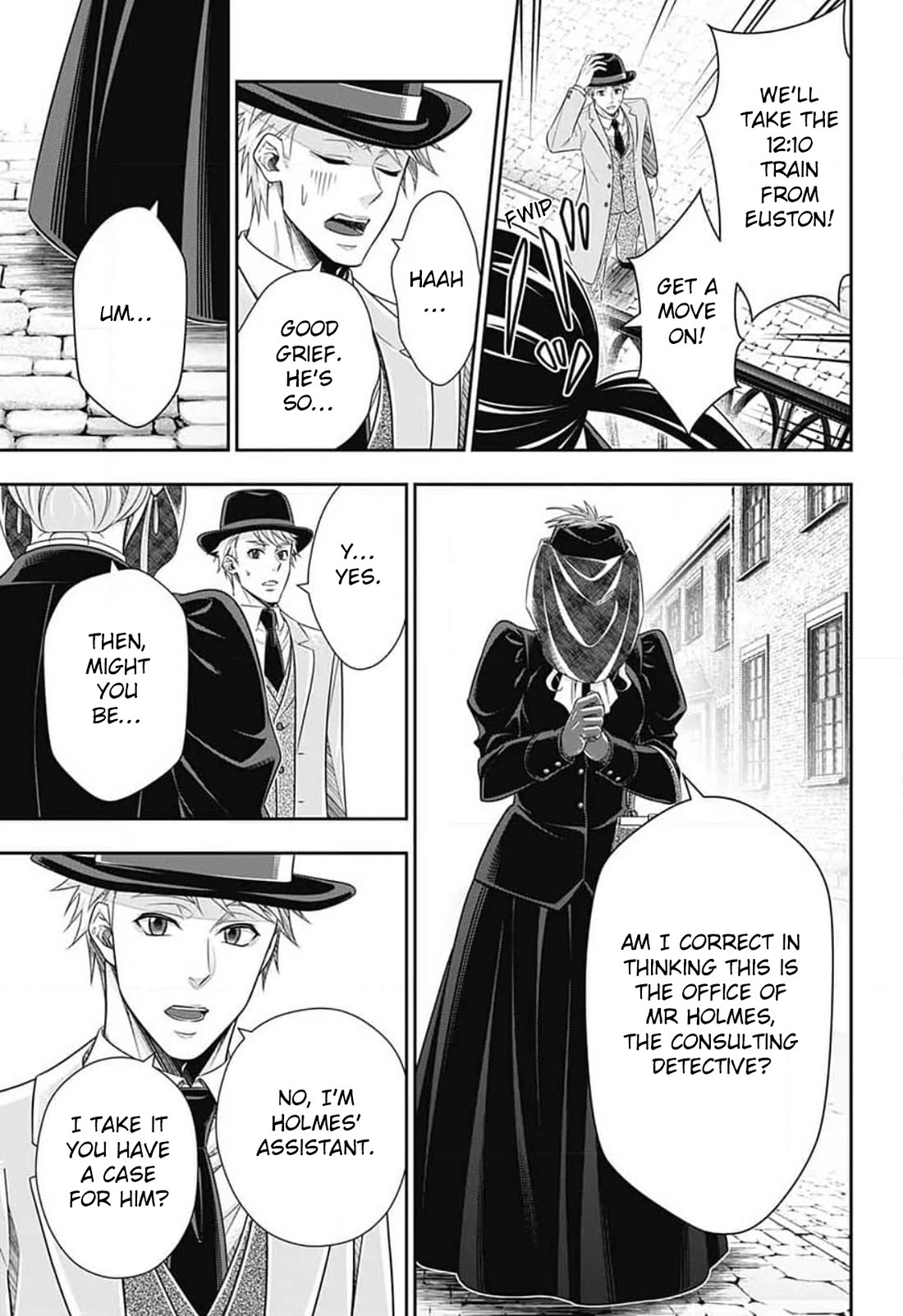 Yukoku no Moriarty Chapter 80 page 4 - Chapter 80: The Adventure of the Speckled Band, Act 2