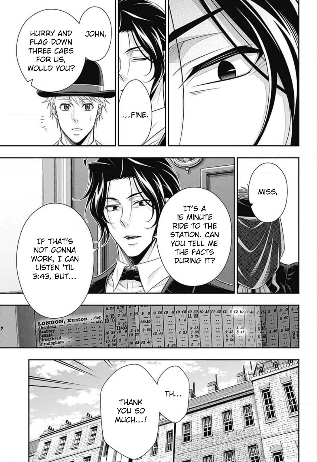 Yukoku no Moriarty Chapter 80 page 6 - Chapter 80: The Adventure of the Speckled Band, Act 2