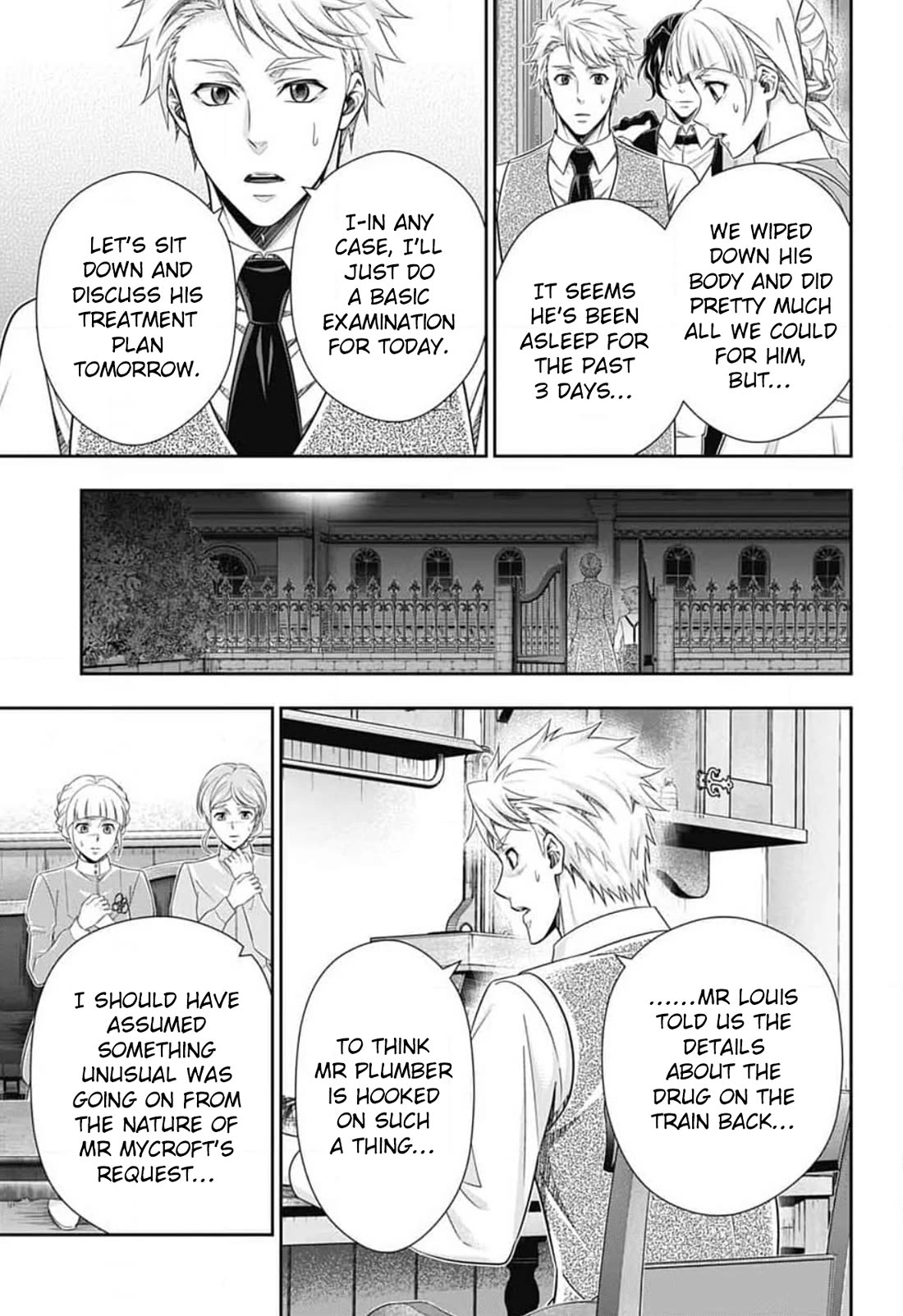 Yukoku no Moriarty Chapter 81 page 12 - Chapter 81