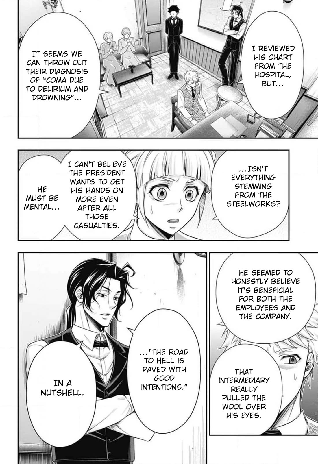 Yukoku no Moriarty Chapter 81 page 13 - Chapter 81