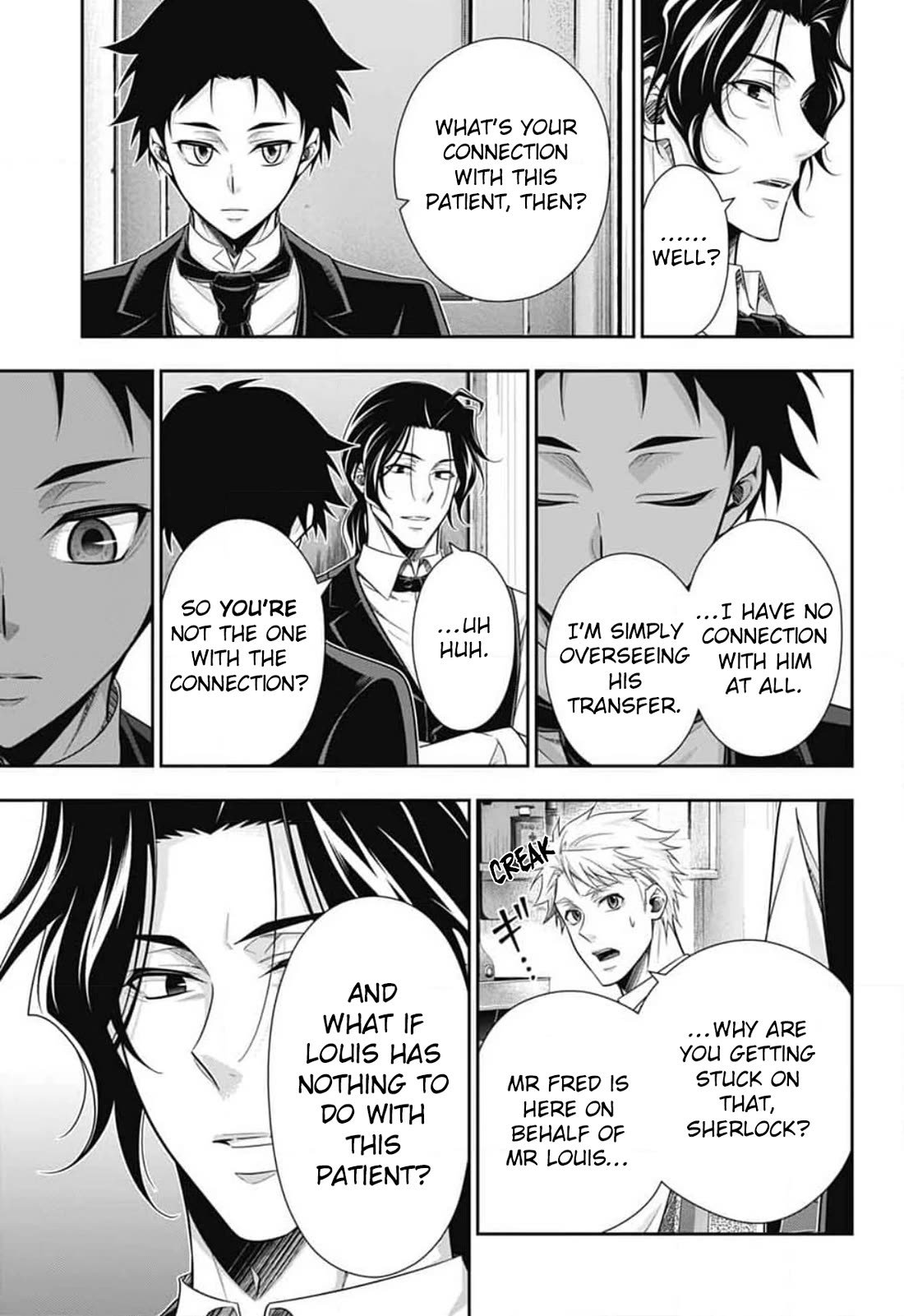 Yukoku no Moriarty Chapter 81 page 14 - Chapter 81