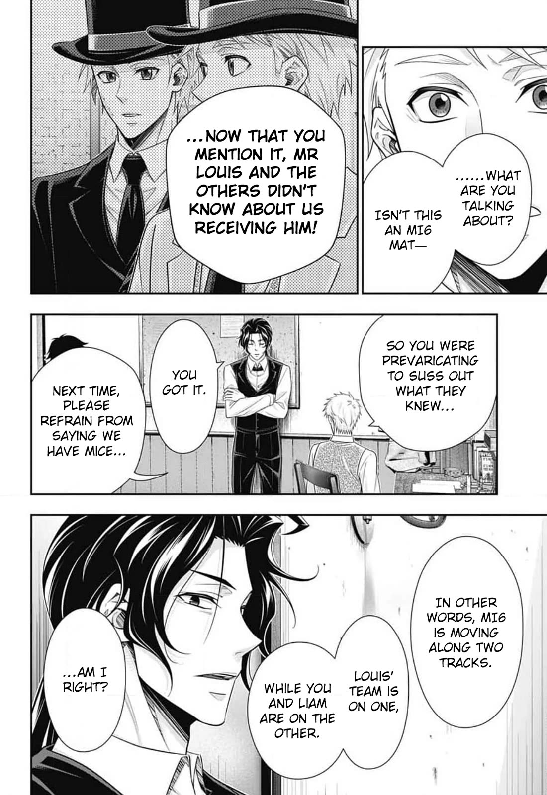 Yukoku no Moriarty Chapter 81 page 15 - Chapter 81
