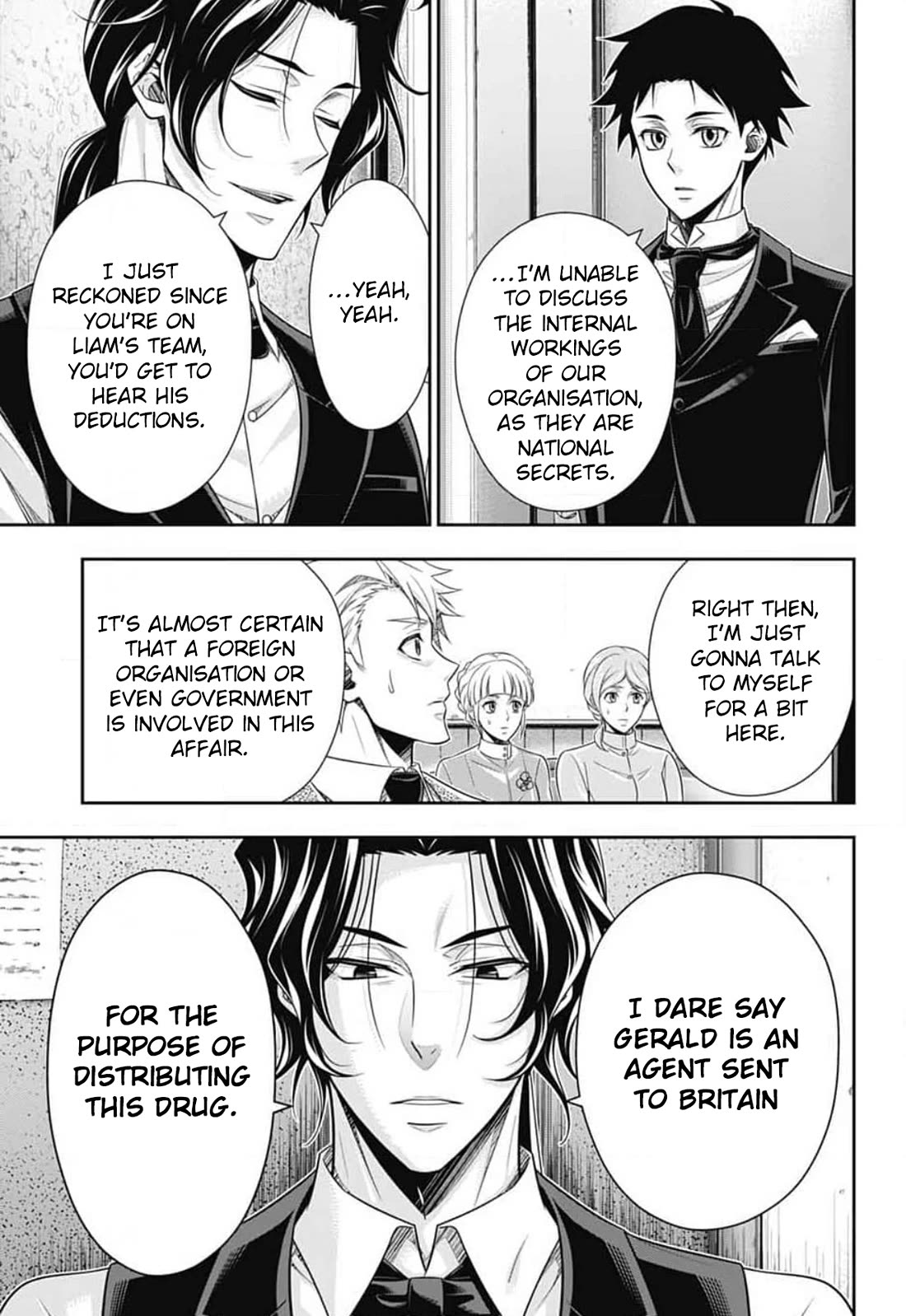 Yukoku no Moriarty Chapter 81 page 16 - Chapter 81
