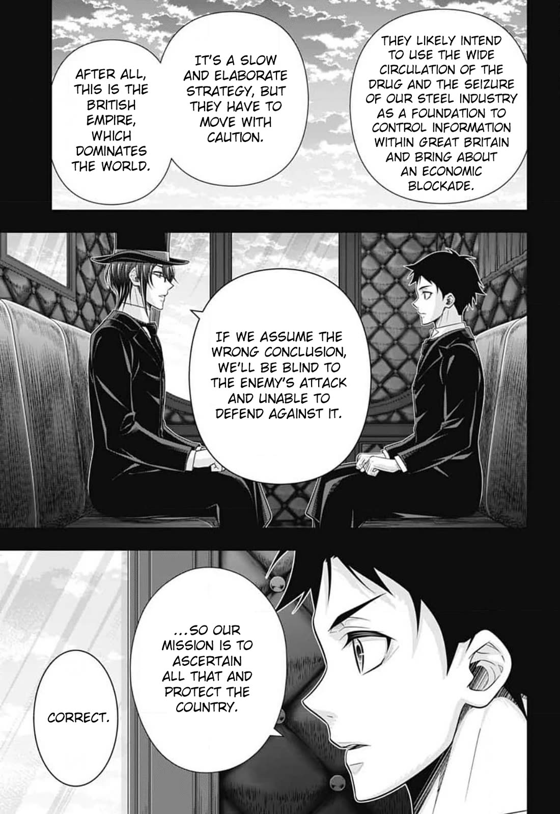 Yukoku no Moriarty Chapter 81 page 22 - Chapter 81