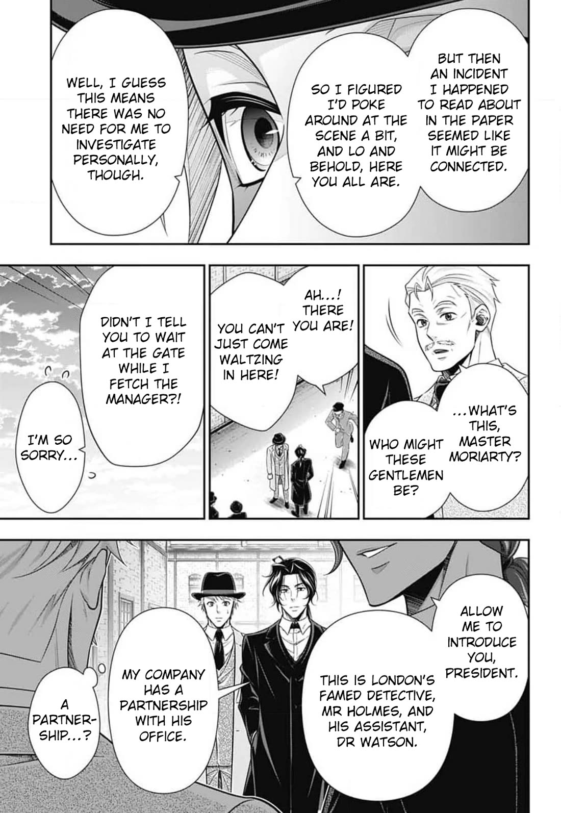 Yukoku no Moriarty Chapter 81 page 4 - Chapter 81