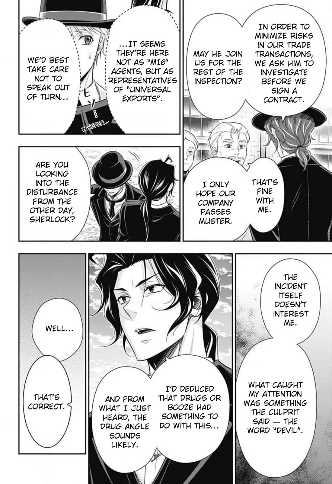 Yukoku no Moriarty Chapter 81 page 5 - Chapter 81