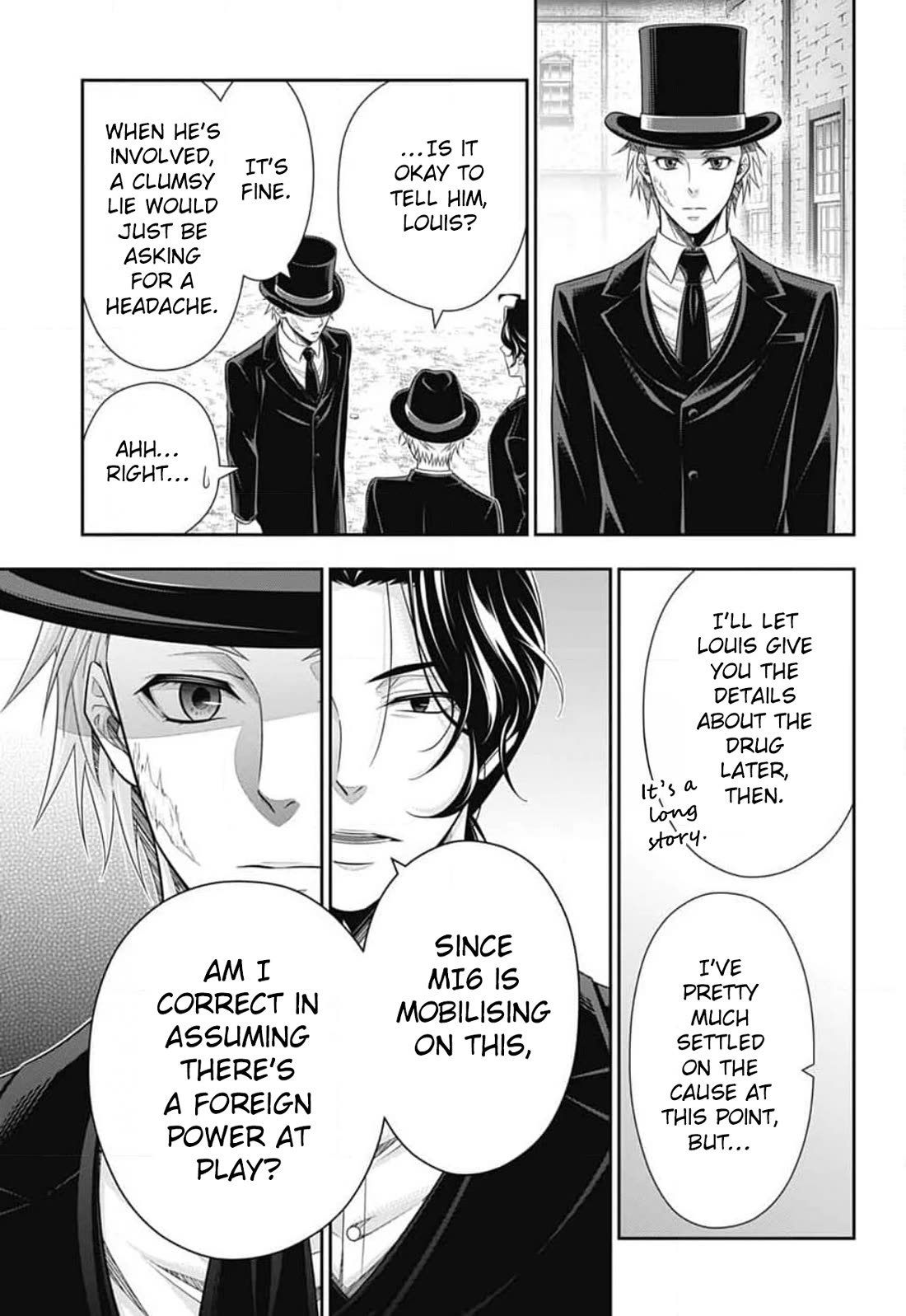 Yukoku no Moriarty Chapter 81 page 6 - Chapter 81