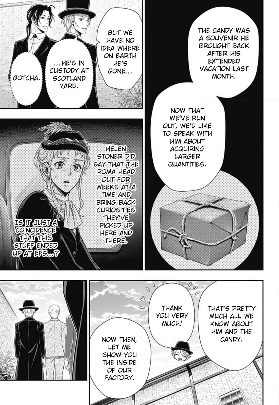 Yukoku no Moriarty Chapter 81 page 8 - Chapter 81