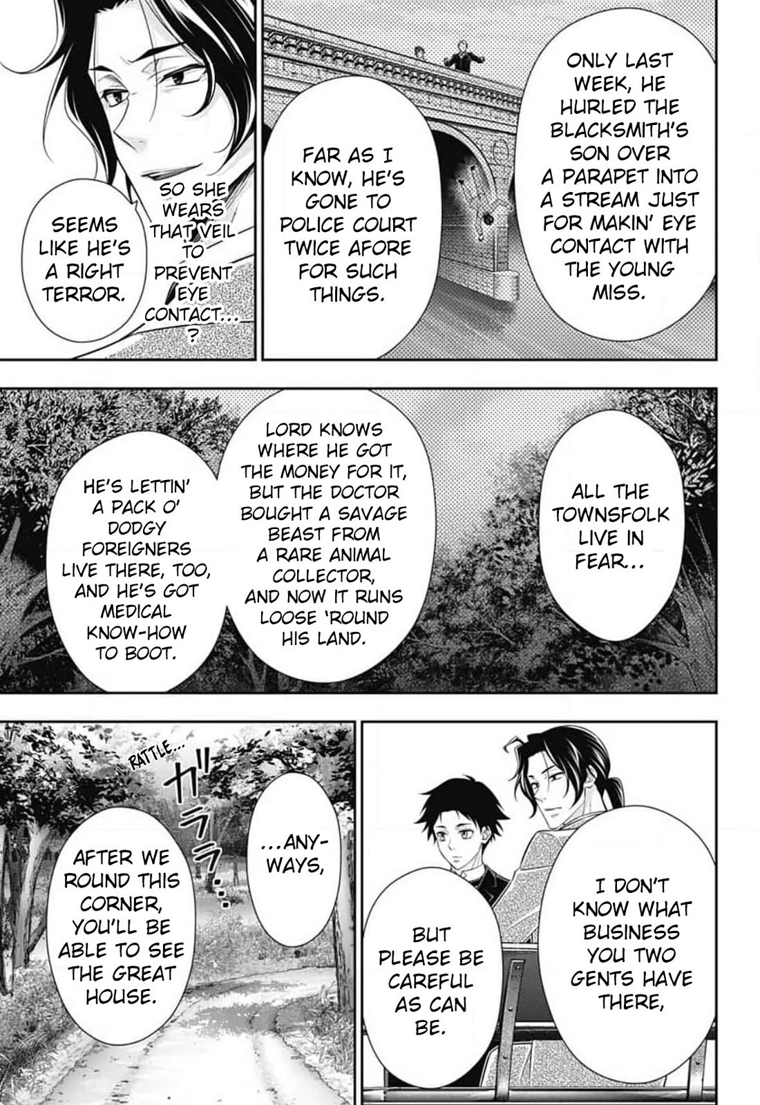 Yukoku no Moriarty Chapter 82 page 15 - Chapter 82