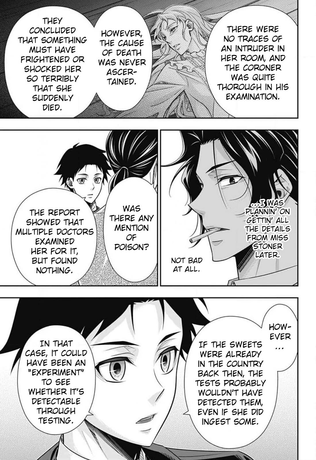 Yukoku no Moriarty Chapter 82 page 21 - Chapter 82