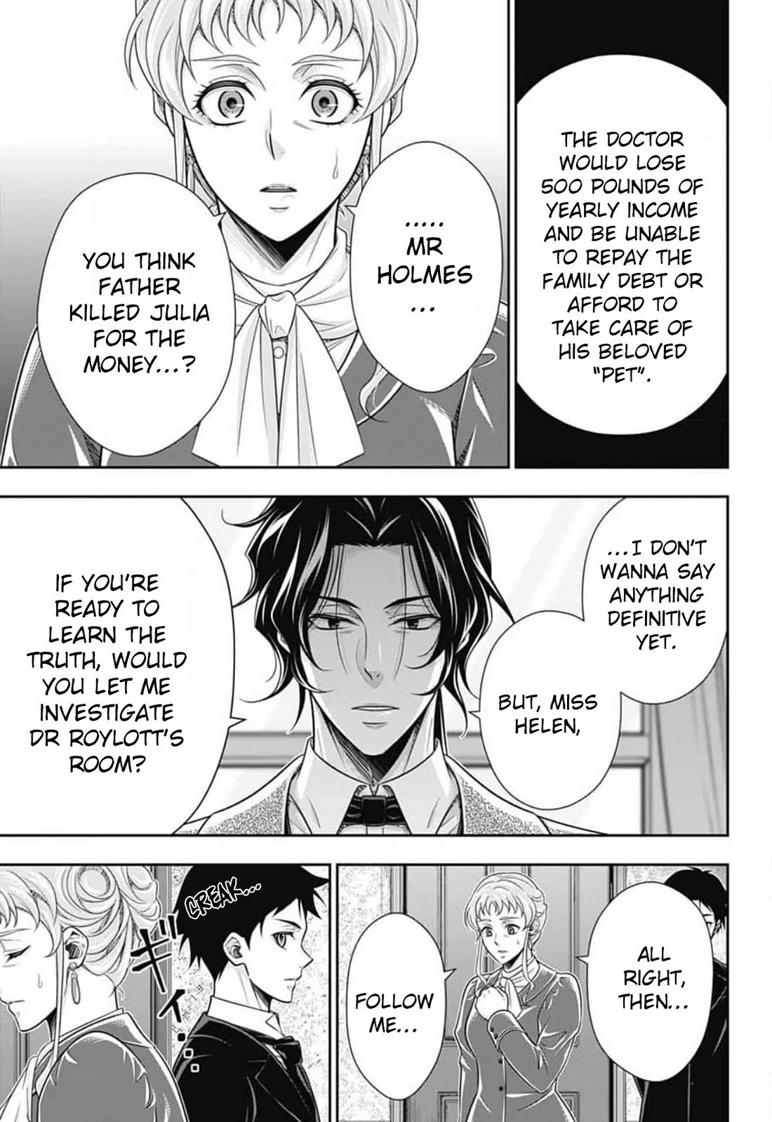 Yukoku no Moriarty Chapter 82 page 35 - Chapter 82