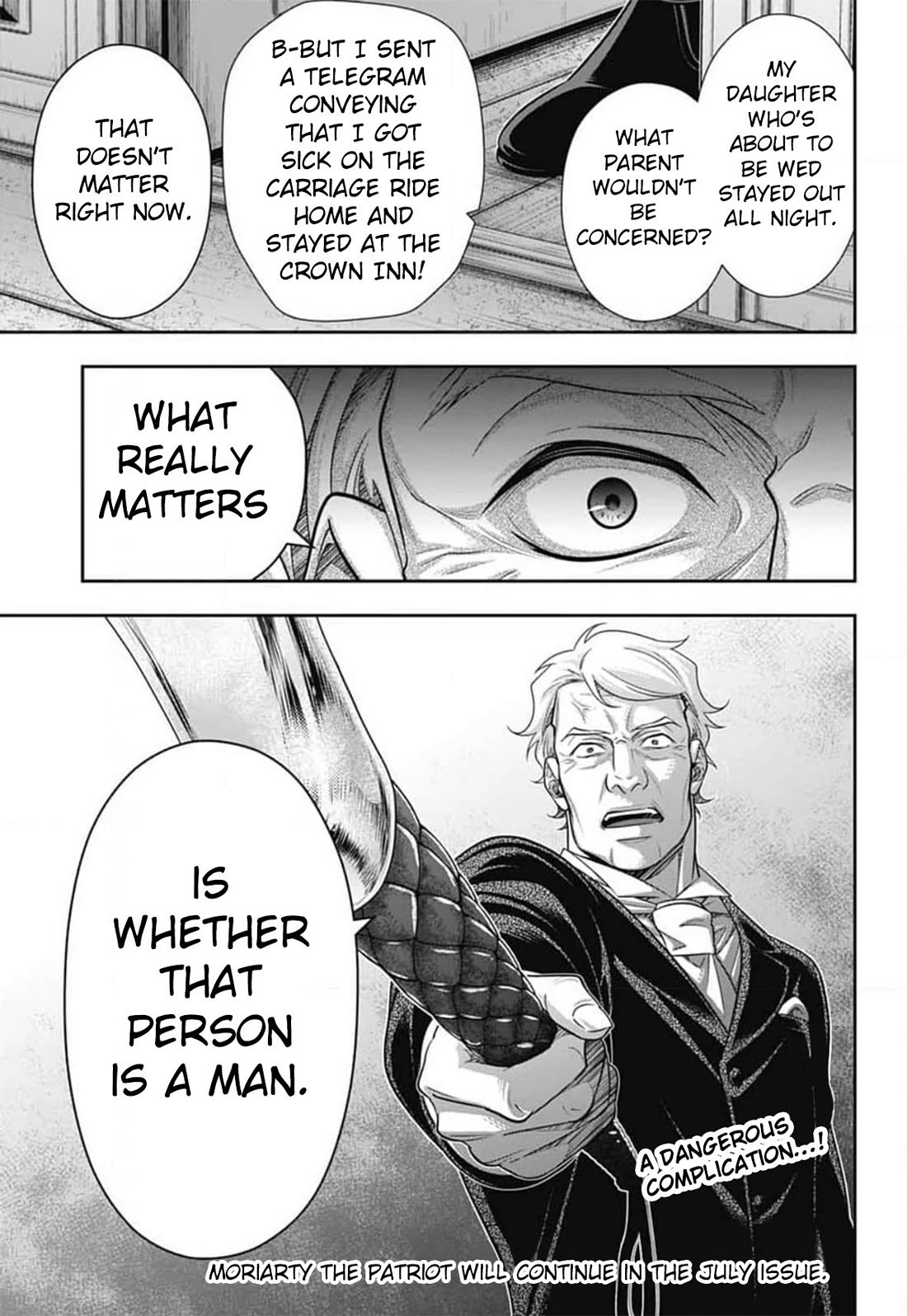 Yukoku no Moriarty Chapter 82 page 37 - Chapter 82