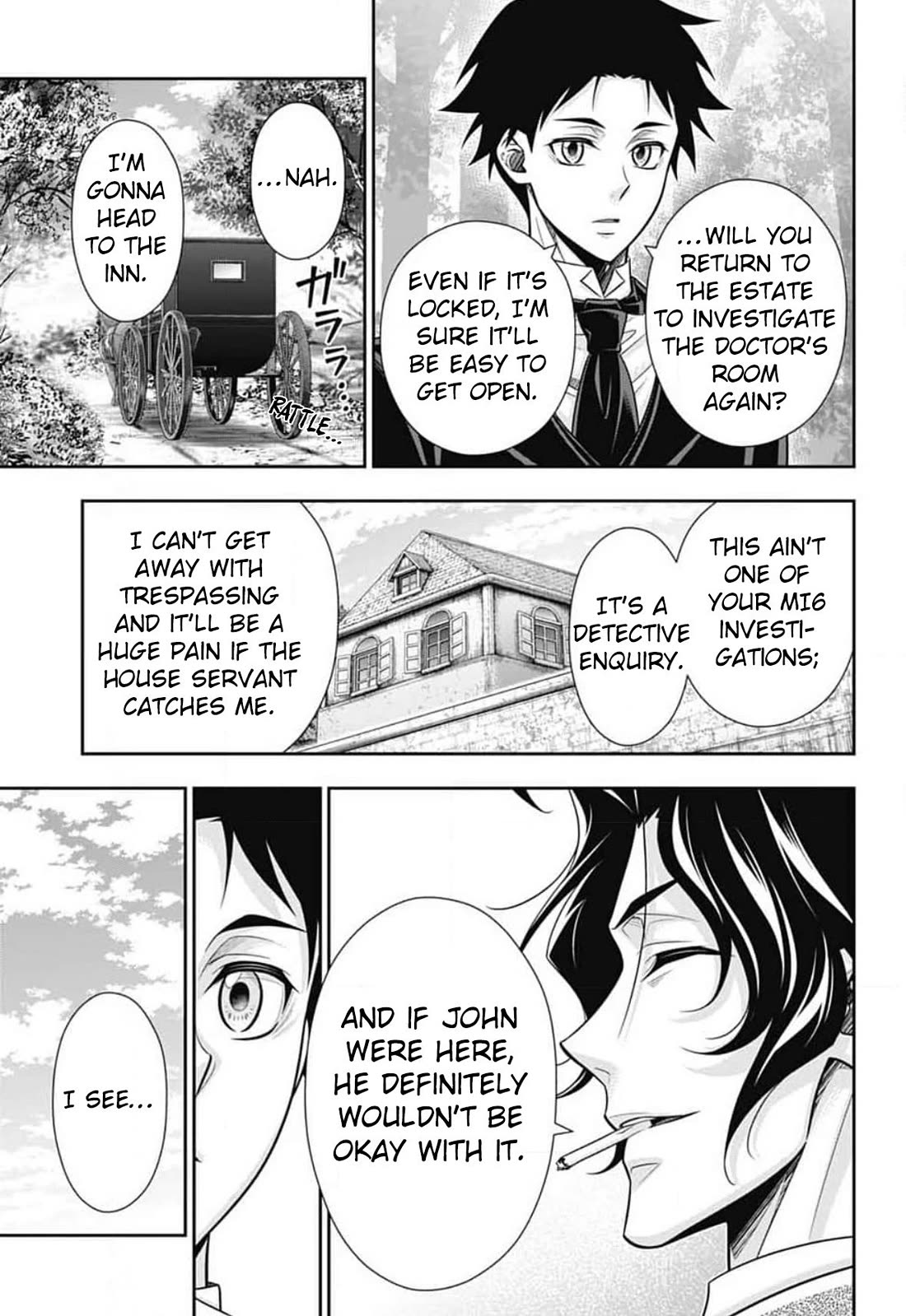 Yukoku no Moriarty Chapter 83 page 16 - Chapter 83