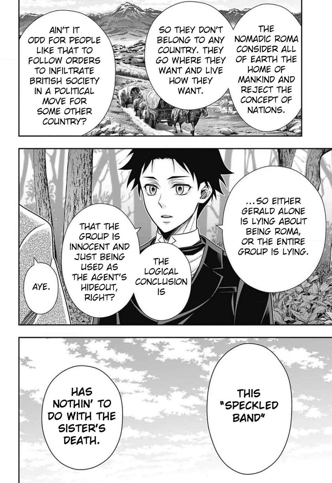 Yukoku no Moriarty Chapter 83 page 25 - Chapter 83