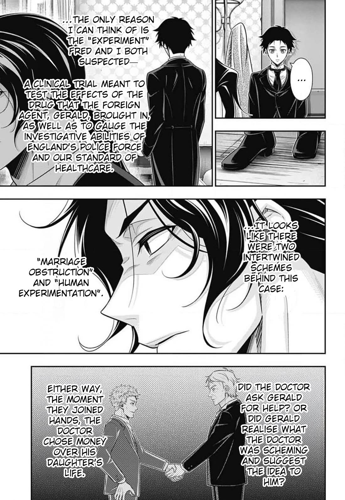 Yukoku no Moriarty Chapter 83 page 28 - Chapter 83