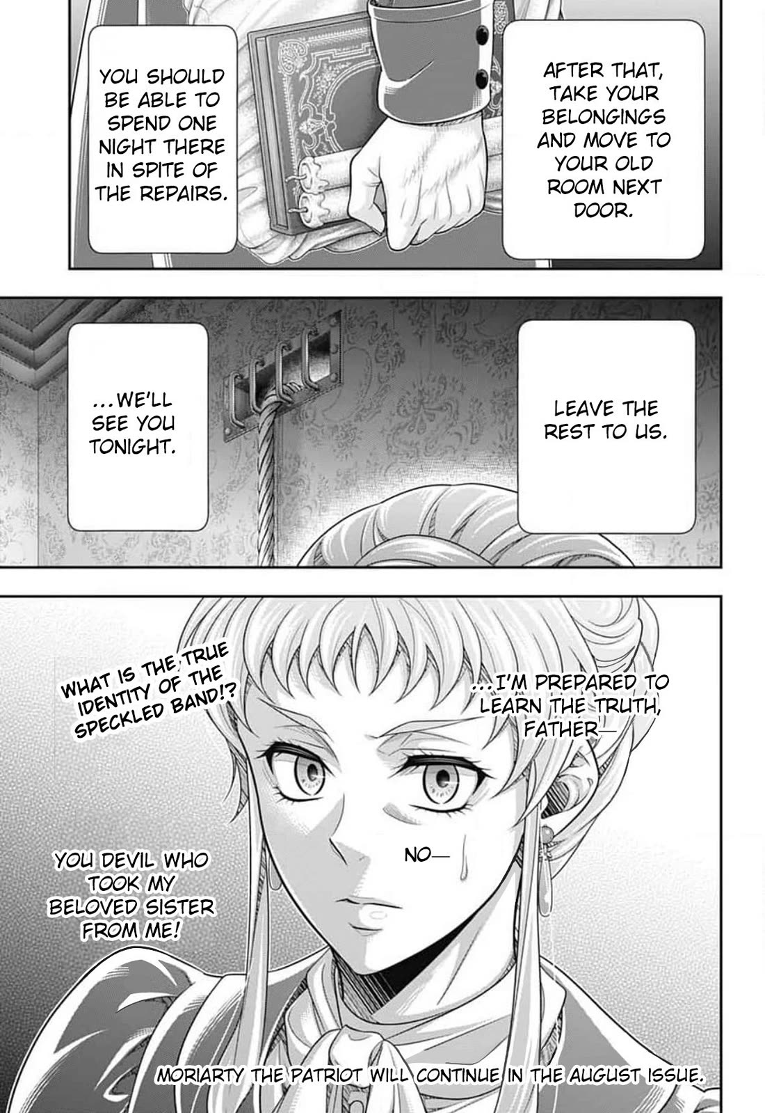 Yukoku no Moriarty Chapter 83 page 36 - Chapter 83