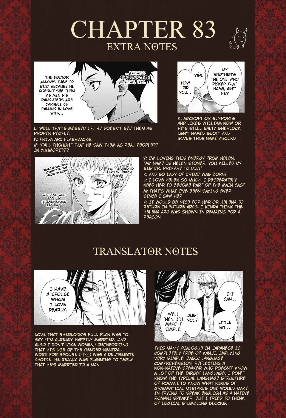 Yukoku no Moriarty Chapter 83 page 38 - Chapter 83