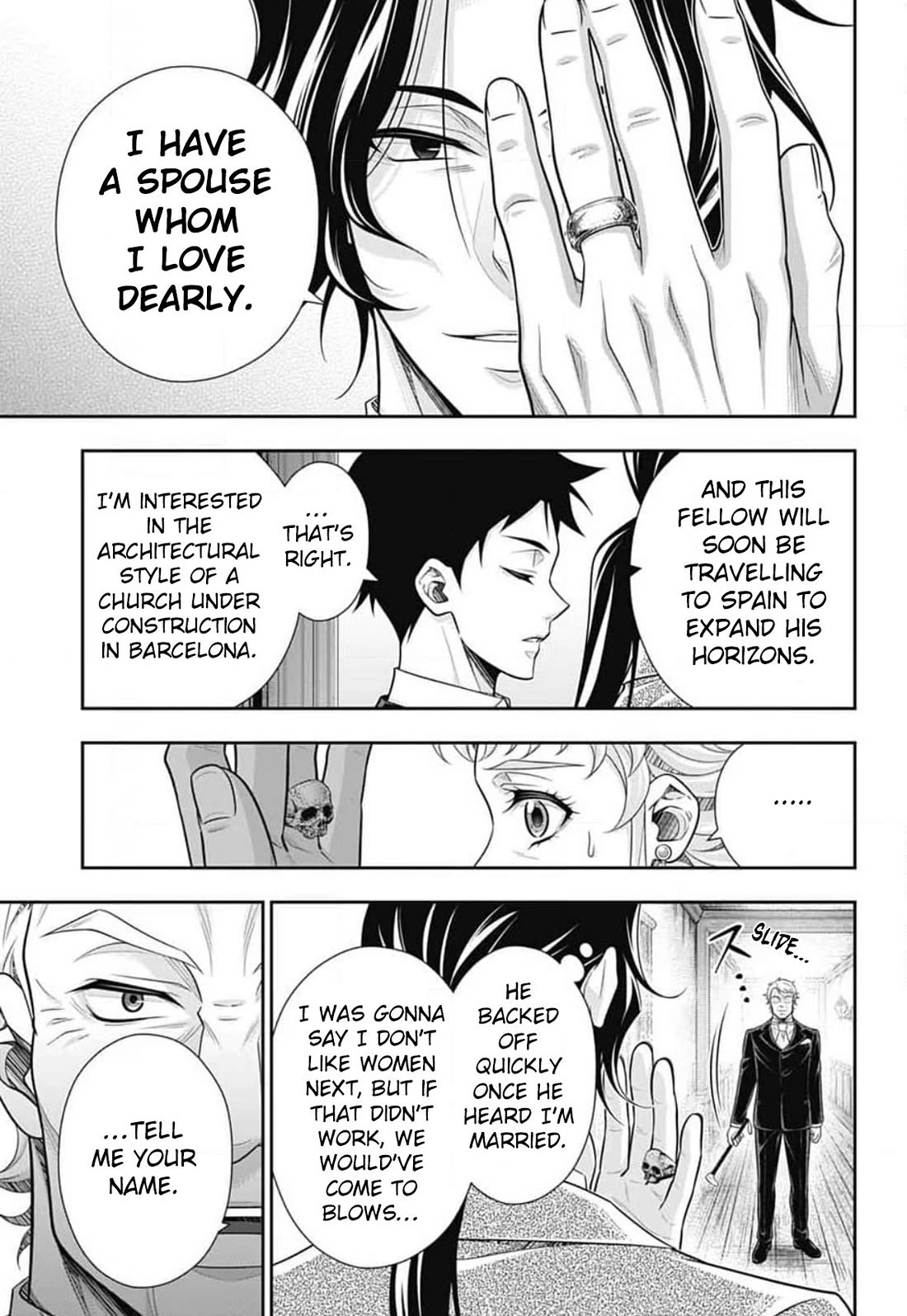 Yukoku no Moriarty Chapter 83 page 6 - Chapter 83