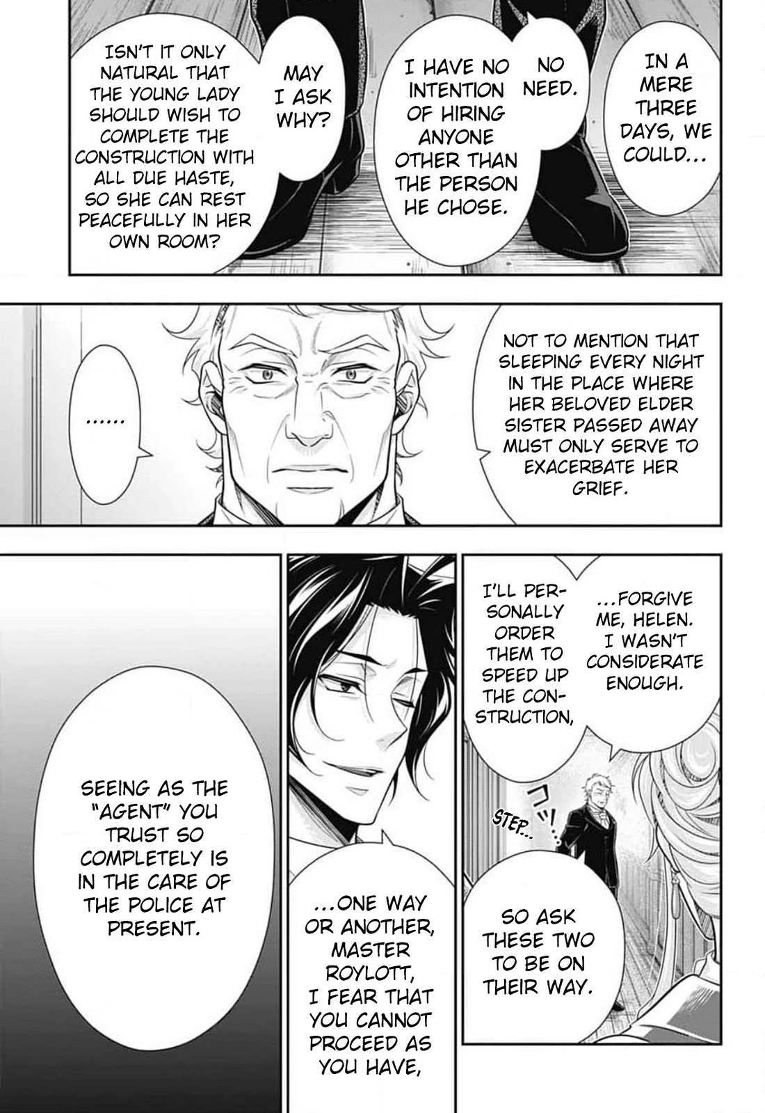 Yukoku no Moriarty Chapter 83 page 8 - Chapter 83
