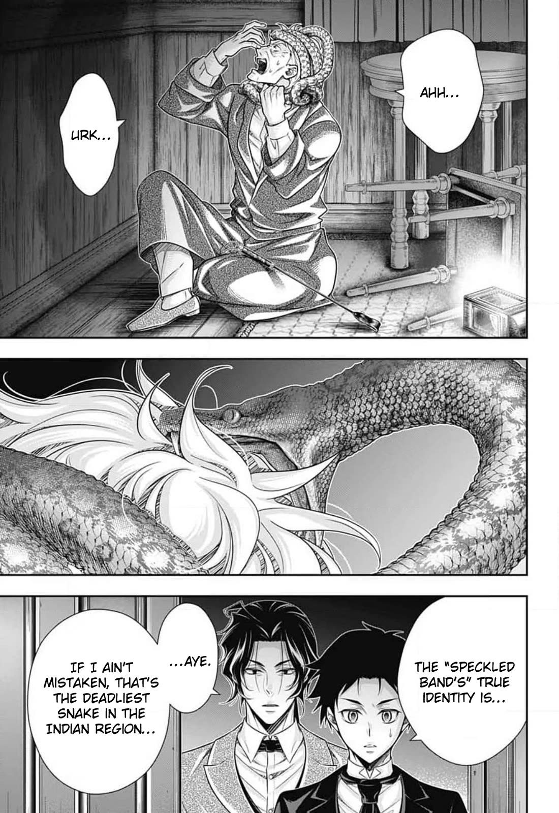 Yukoku no Moriarty Chapter 84 page 18 - Chapter 84