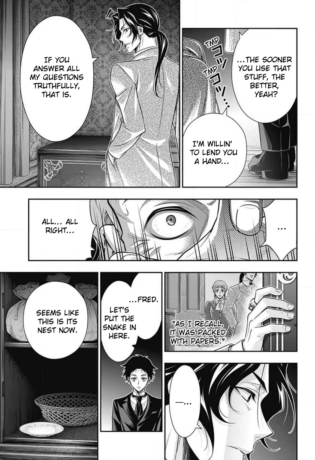 Yukoku no Moriarty Chapter 84 page 22 - Chapter 84