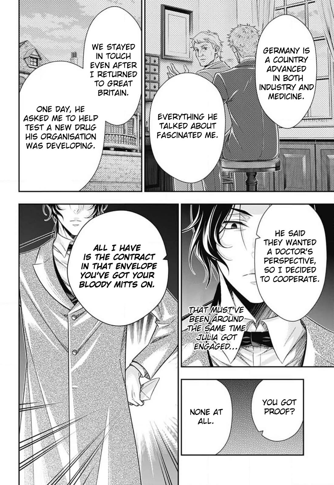 Yukoku no Moriarty Chapter 84 page 27 - Chapter 84