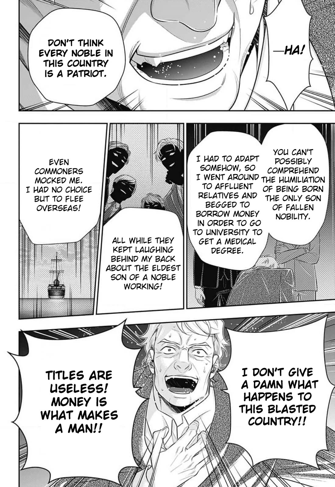 Yukoku no Moriarty Chapter 84 page 29 - Chapter 84