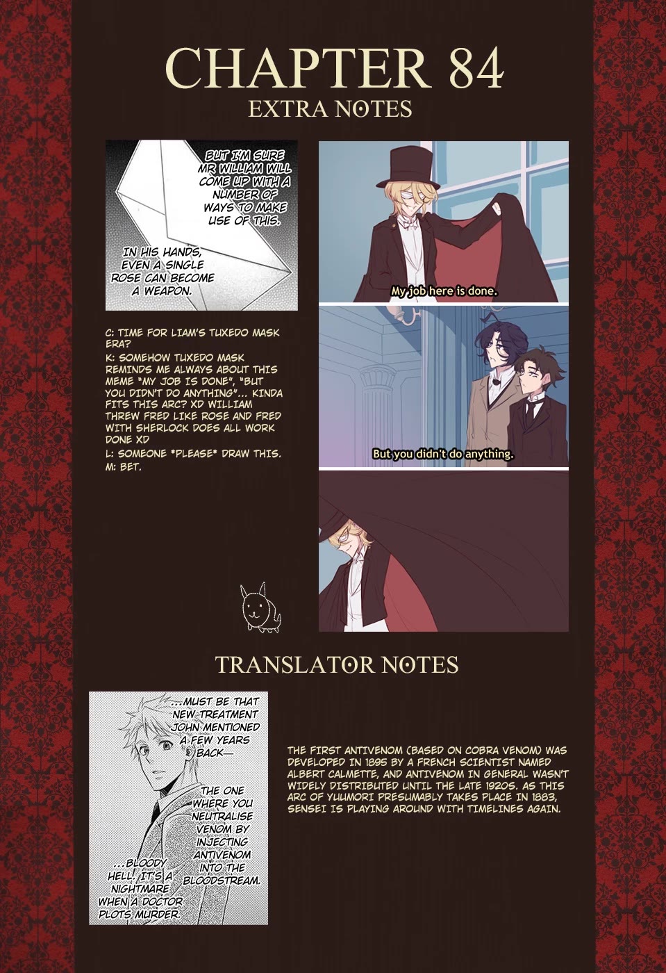 Yukoku no Moriarty Chapter 84 page 38 - Chapter 84
