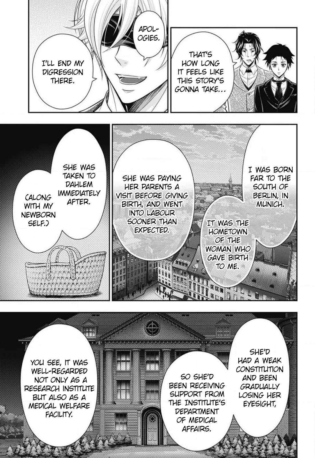 Yukoku no Moriarty Chapter 85 page 12 - Chapter 85