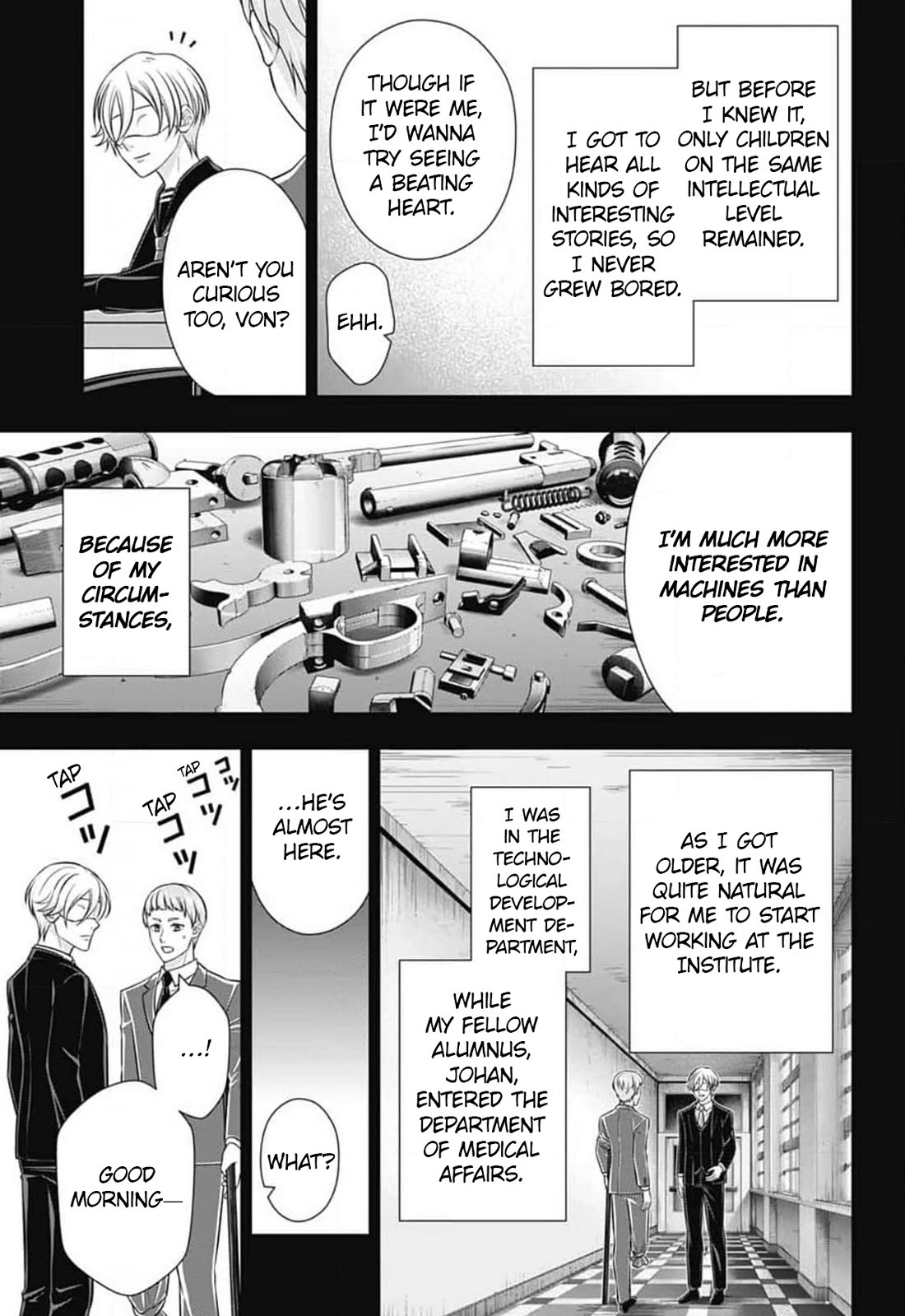 Yukoku no Moriarty Chapter 85 page 16 - Chapter 85