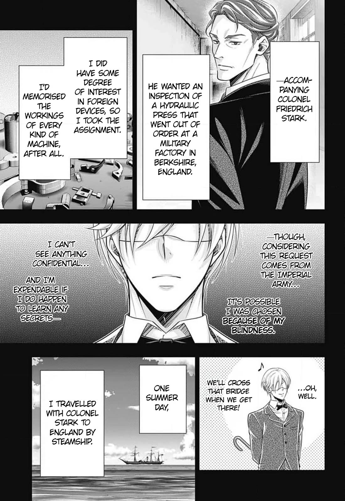 Yukoku no Moriarty Chapter 85 page 20 - Chapter 85