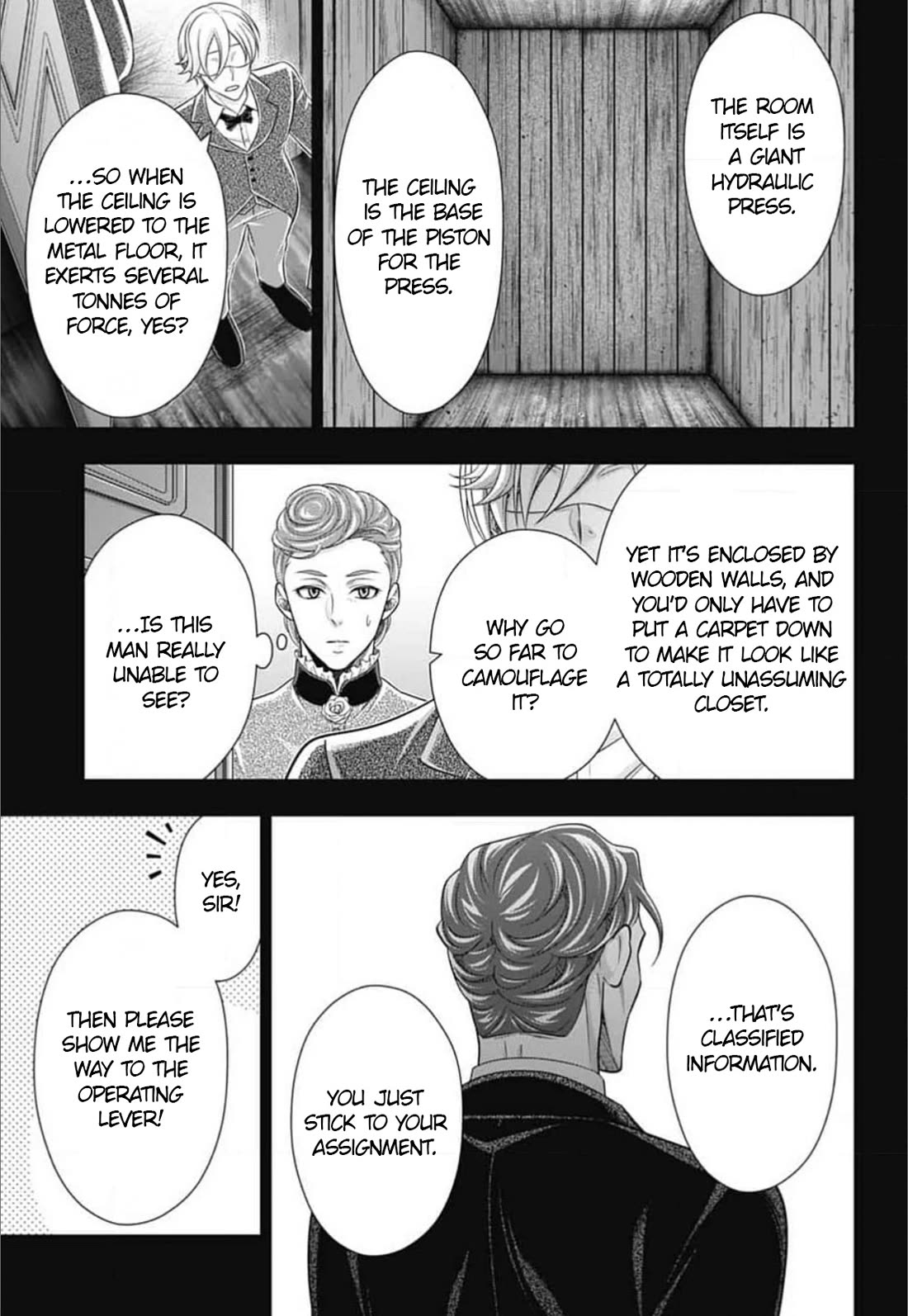 Yukoku no Moriarty Chapter 85 page 22 - Chapter 85