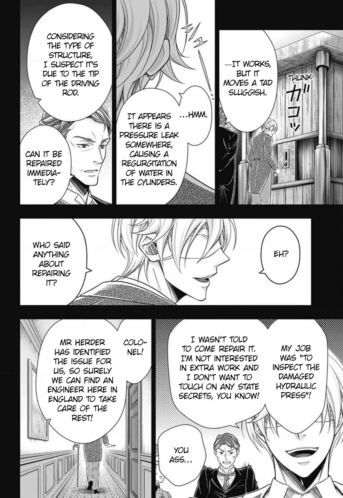 Yukoku no Moriarty Chapter 85 page 23 - Chapter 85