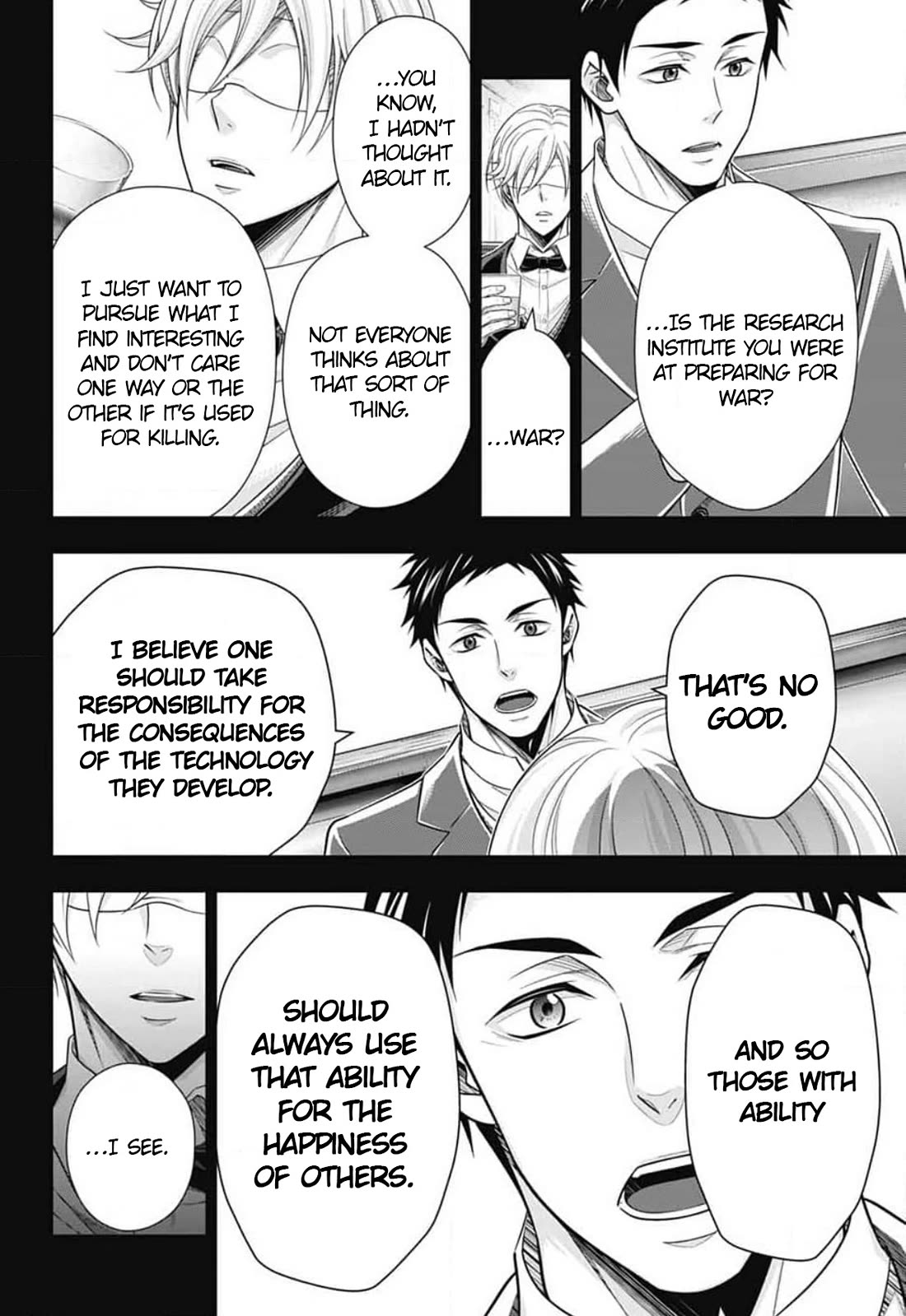 Yukoku no Moriarty Chapter 85 page 33 - Chapter 85
