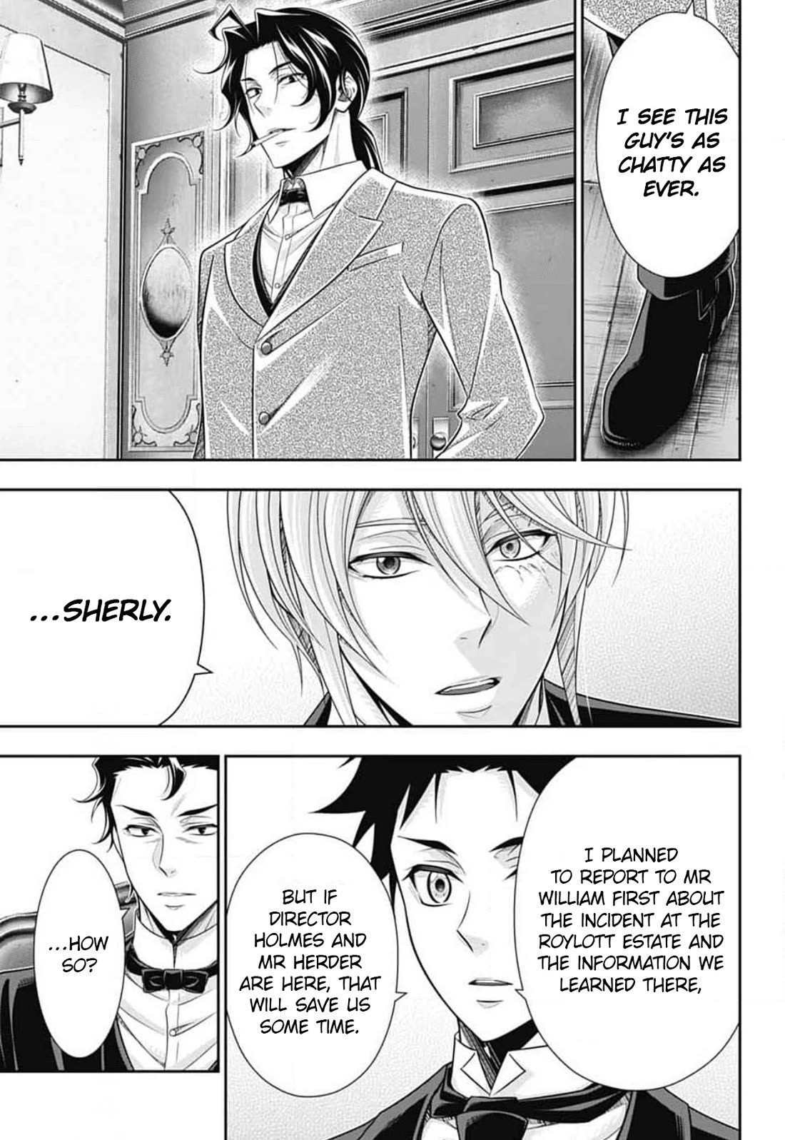 Yukoku no Moriarty Chapter 85 page 8 - Chapter 85