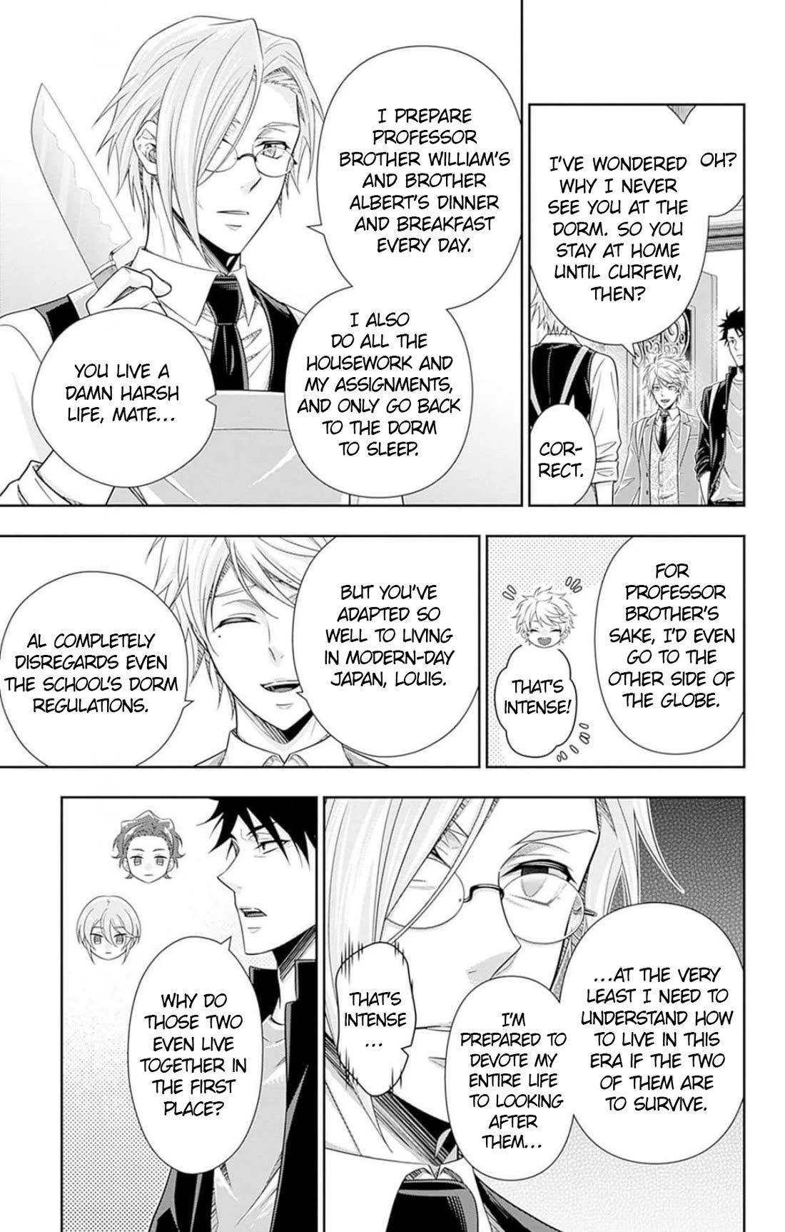 Yukoku no Moriarty Chapter 86.5 page 4 - Chapter 86.5