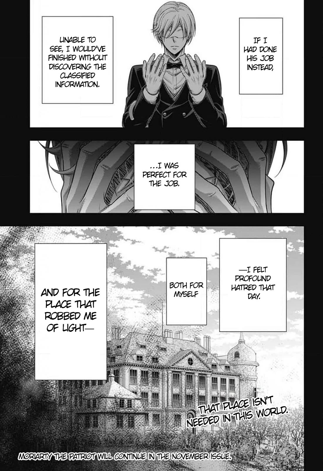 Yukoku no Moriarty Chapter 86 page 36 - Chapter 86