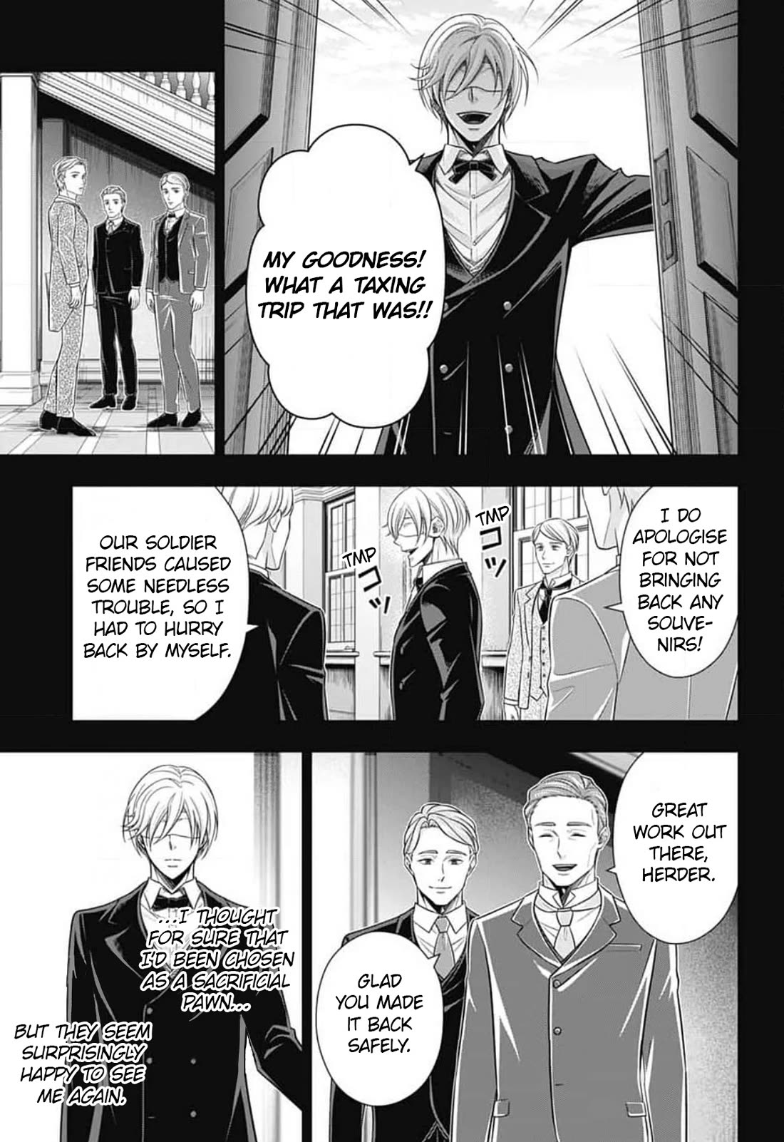 Yukoku no Moriarty Chapter 87 page 10 - Chapter 87