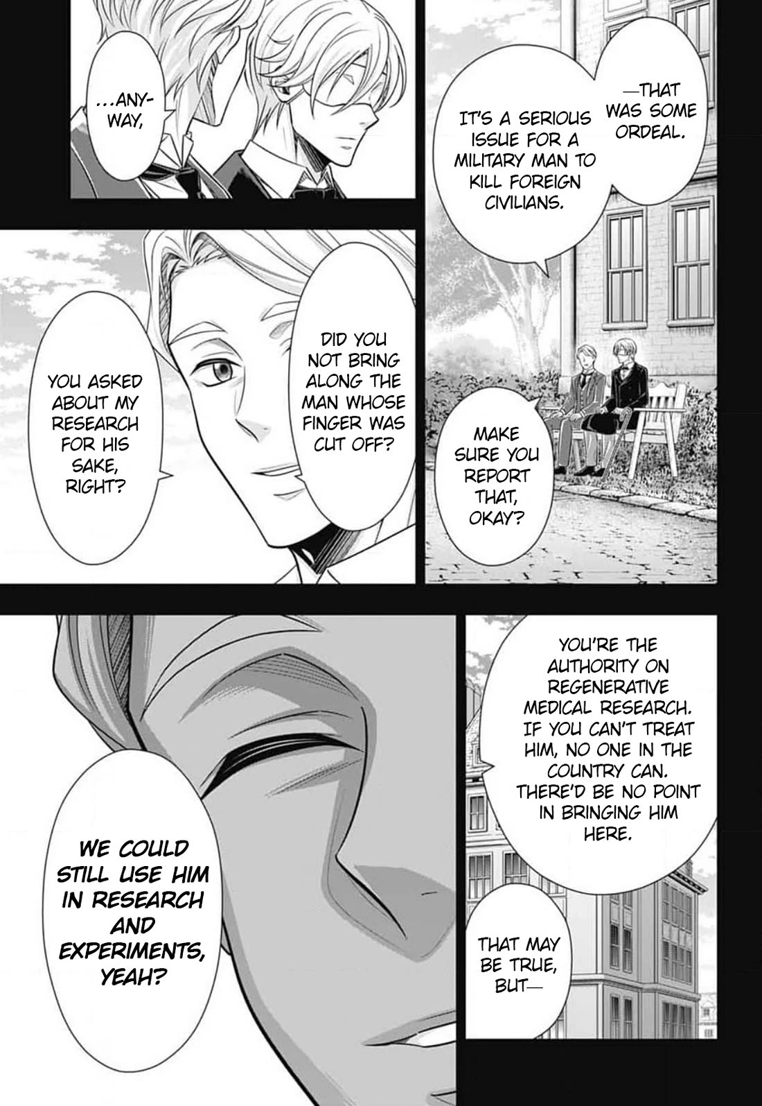 Yukoku no Moriarty Chapter 87 page 12 - Chapter 87