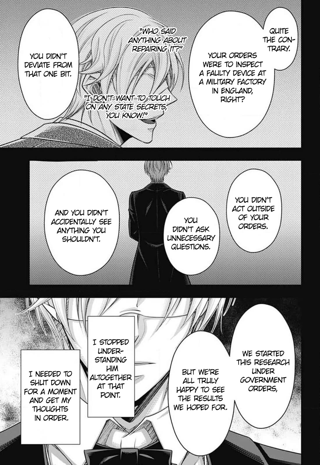 Yukoku no Moriarty Chapter 87 page 20 - Chapter 87