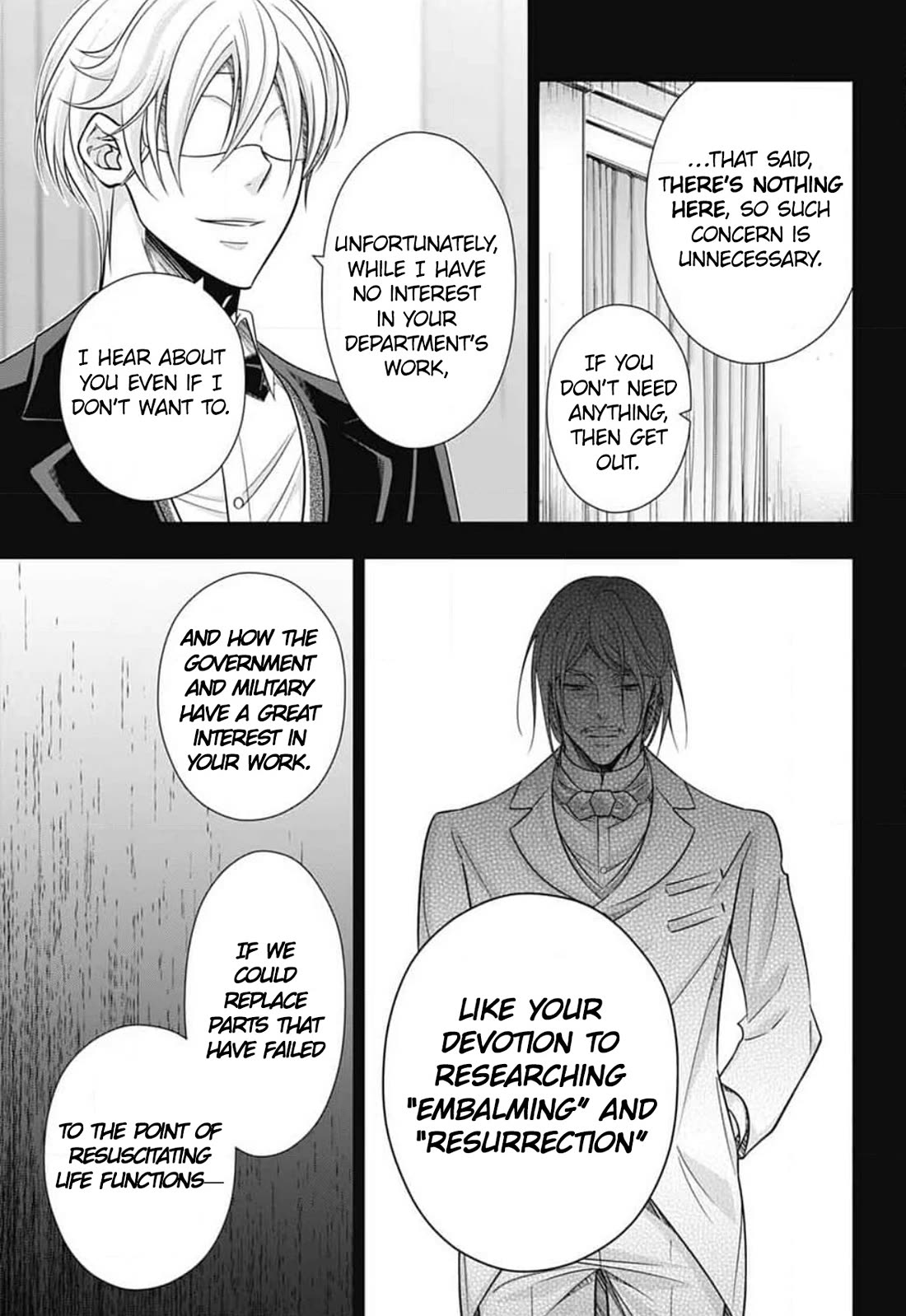 Yukoku no Moriarty Chapter 87 page 30 - Chapter 87