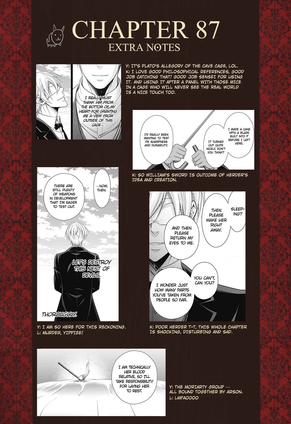 Yukoku no Moriarty Chapter 87 page 37 - Chapter 87