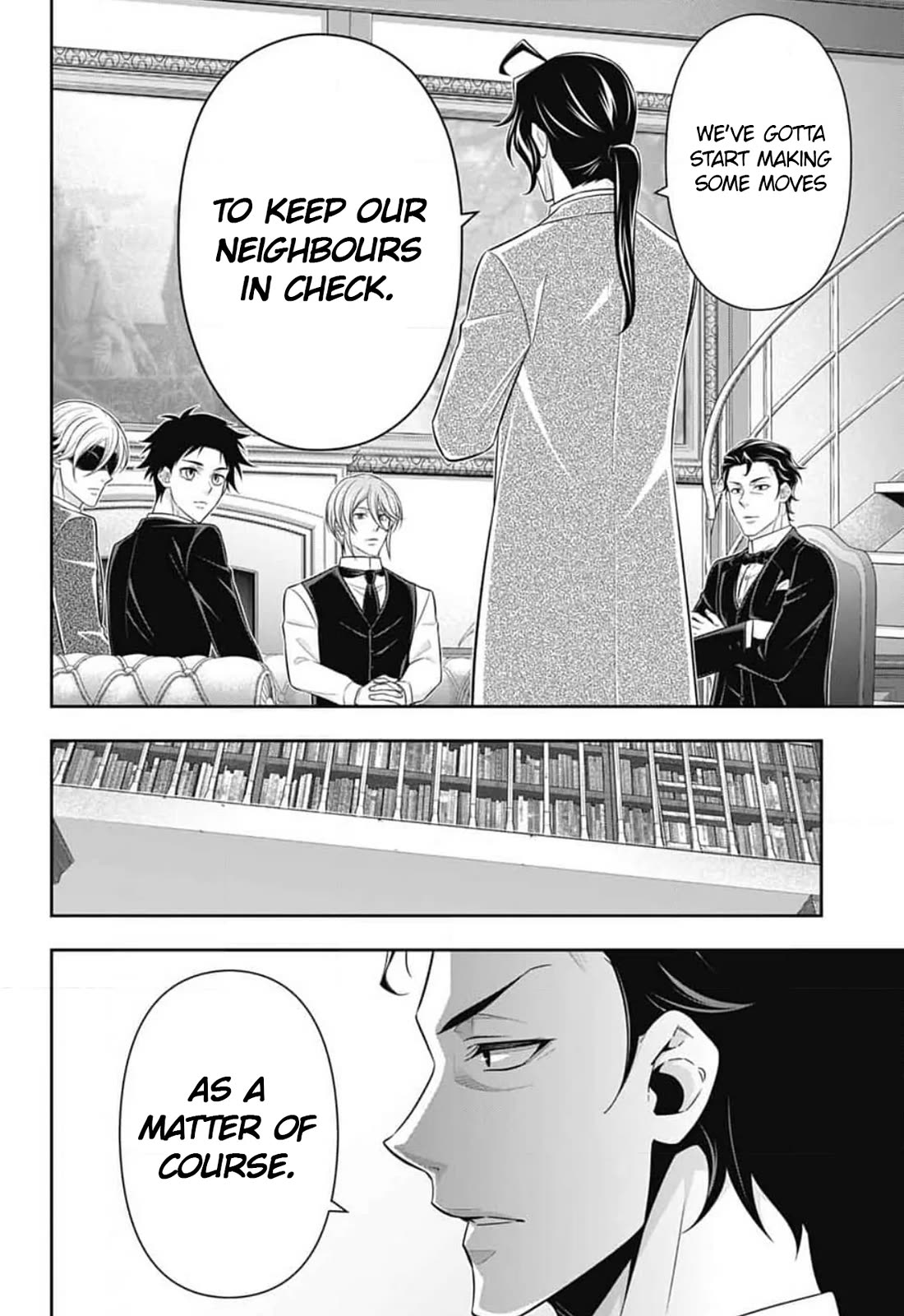 Yukoku no Moriarty Chapter 88 page 12 - Chapter 88: The Adventure of the Engineer’s Thumb : Act 4