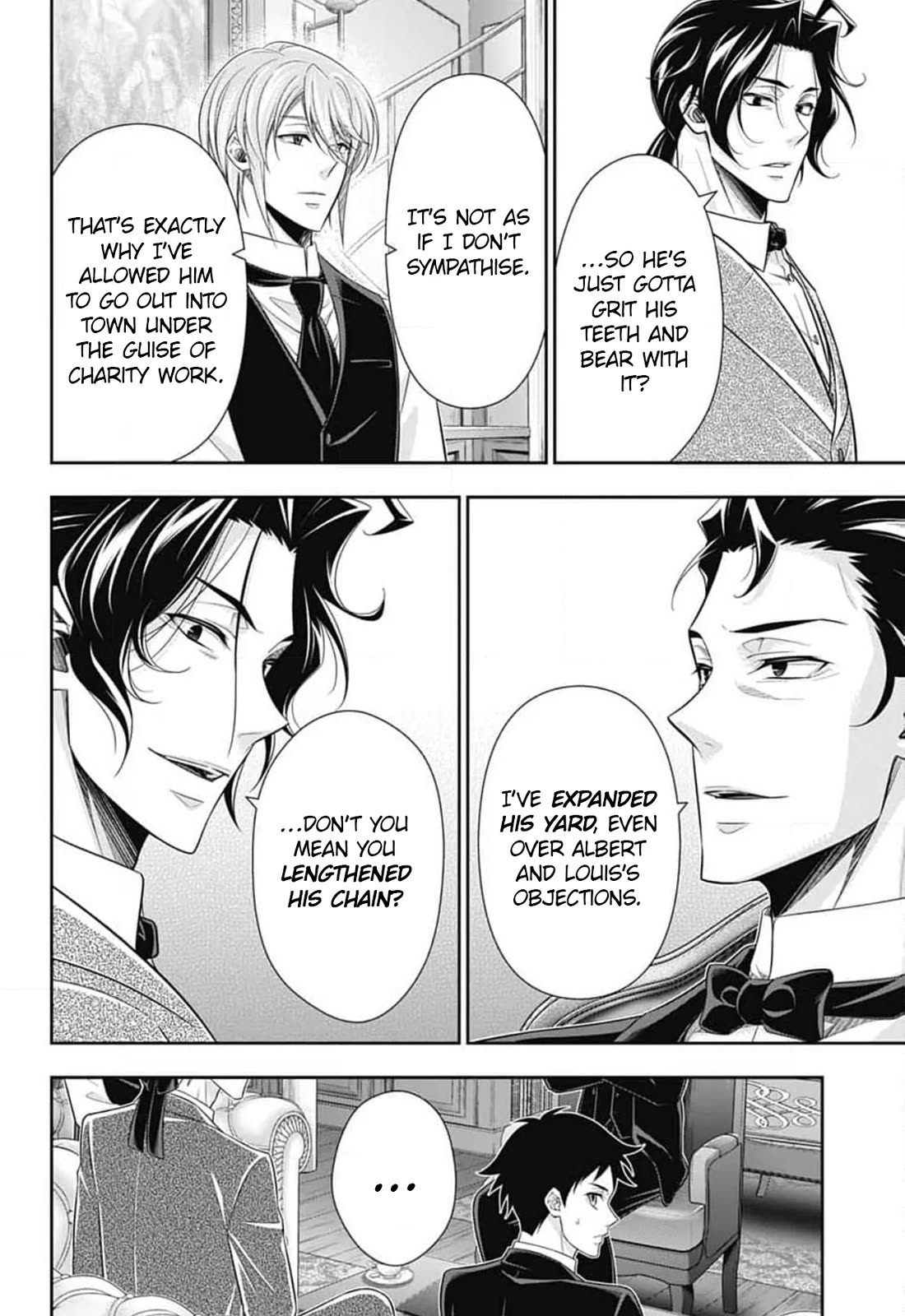 Yukoku no Moriarty Chapter 88 page 16 - Chapter 88: The Adventure of the Engineer’s Thumb : Act 4