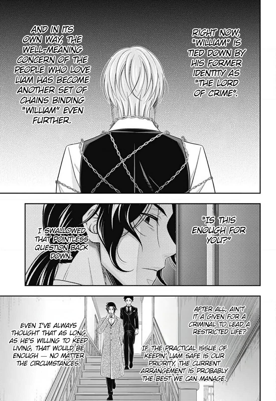 Yukoku no Moriarty Chapter 88 page 25 - Chapter 88: The Adventure of the Engineer’s Thumb : Act 4