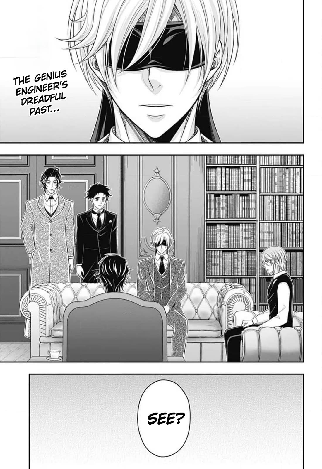Yukoku no Moriarty Chapter 88 page 3 - Chapter 88: The Adventure of the Engineer’s Thumb : Act 4